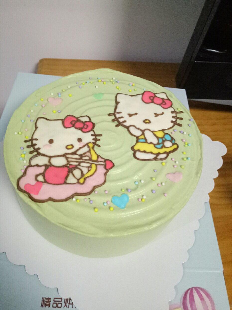 海蓝蓝的真好做的萌翻天的芝士转印蛋糕