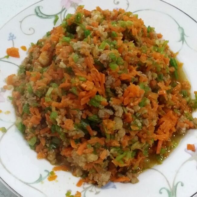 芹菜胡萝卜碎