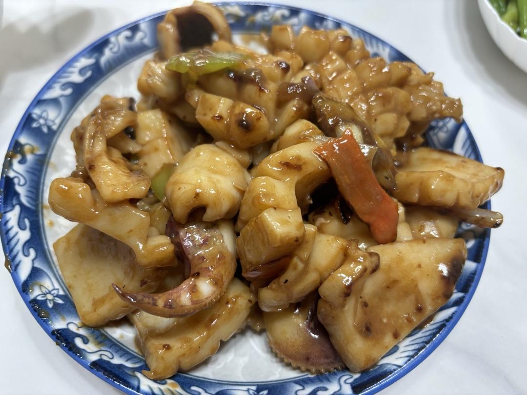 老少皆宜的火爆墨鱼
