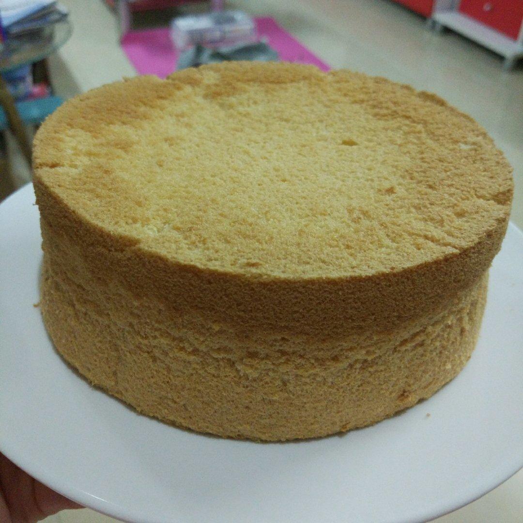 6寸戚风蛋糕（2蛋）