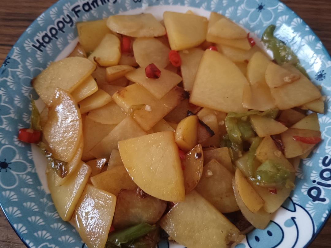 酸辣土豆丝的家常做法 超级下饭