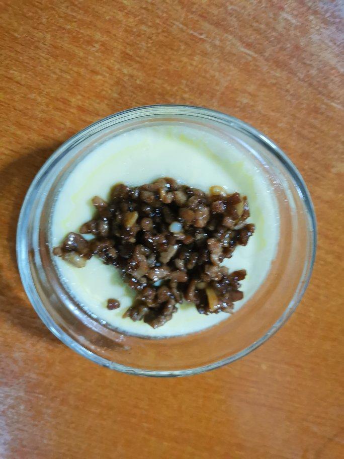 嫩滑无比的肉沫鸡蛋羹