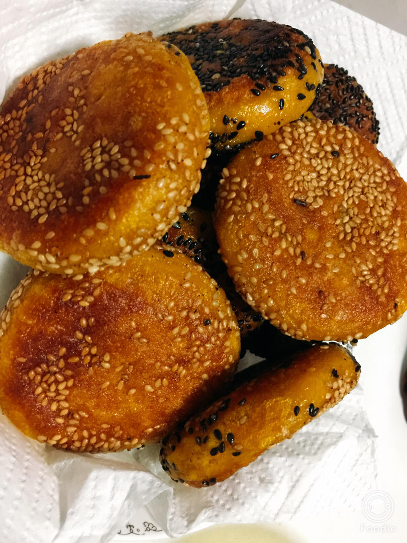 芝麻南瓜饼