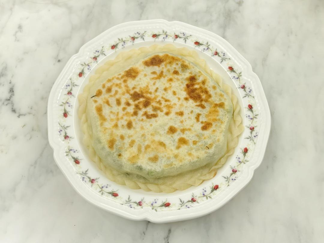 吹弹可破的韭菜盒子