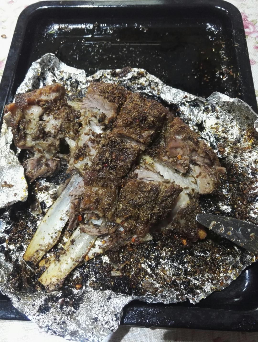 孜然烤羊排