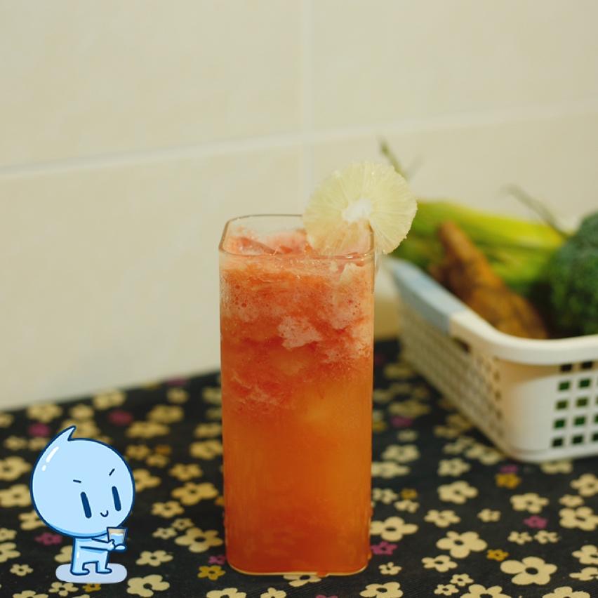 清凉蜂蜜柚子汁