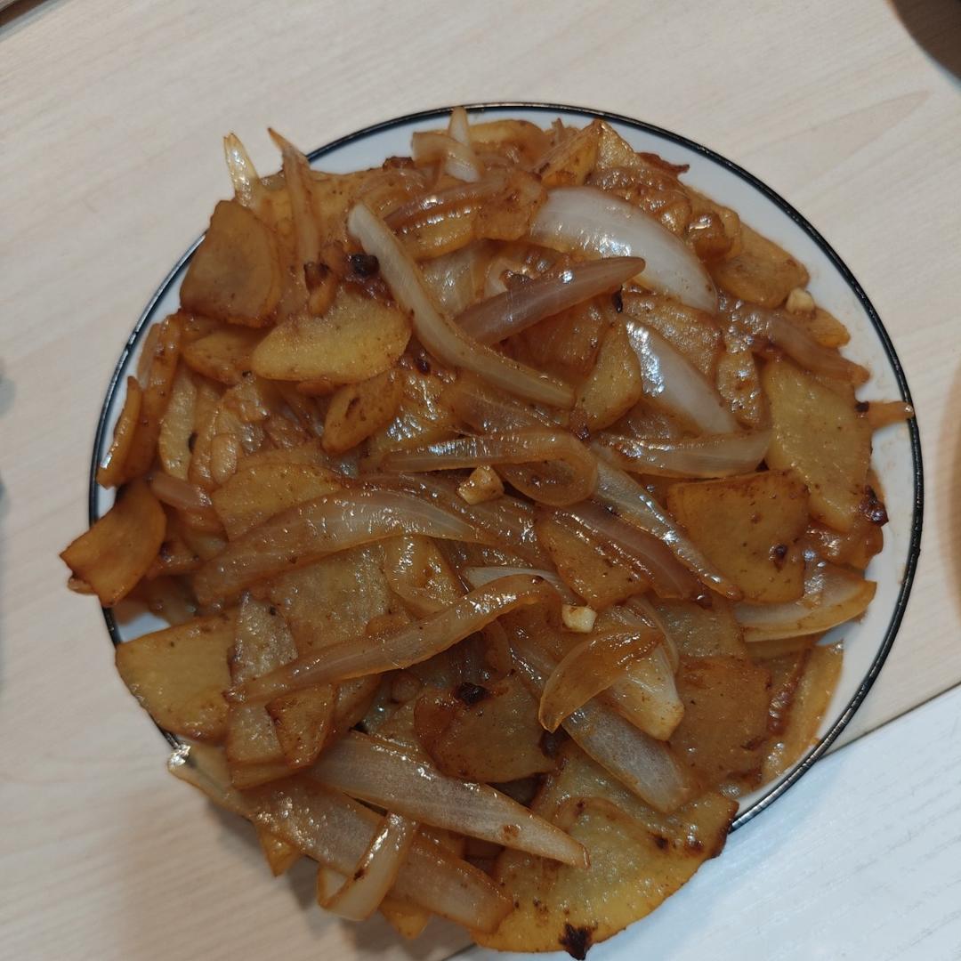 洋葱炒土豆片