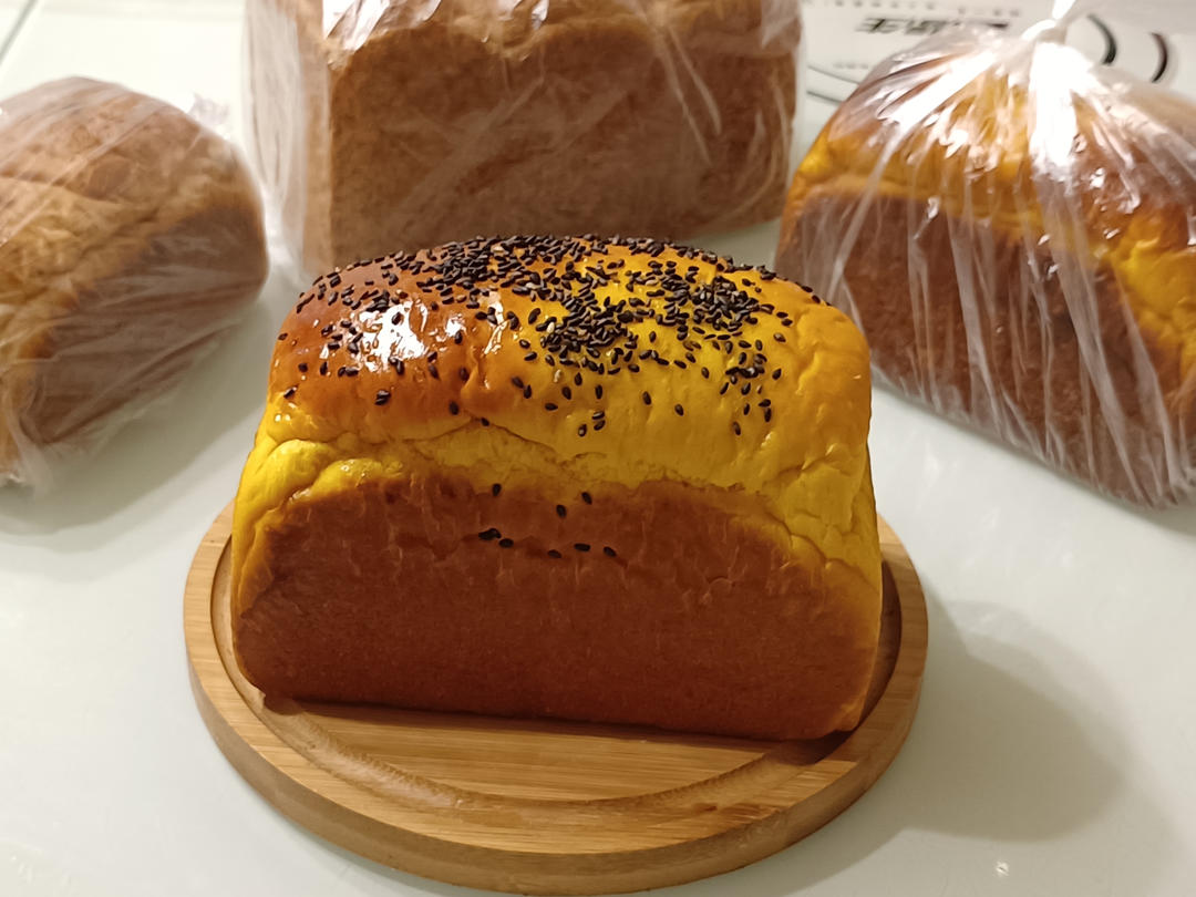 （私用配方分享）金灿灿的南瓜吐司