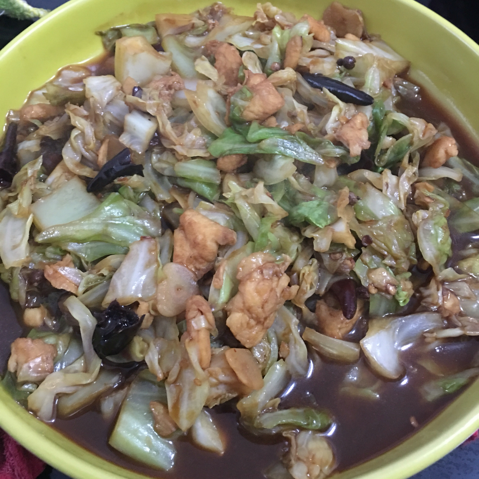 炝炒包心菜