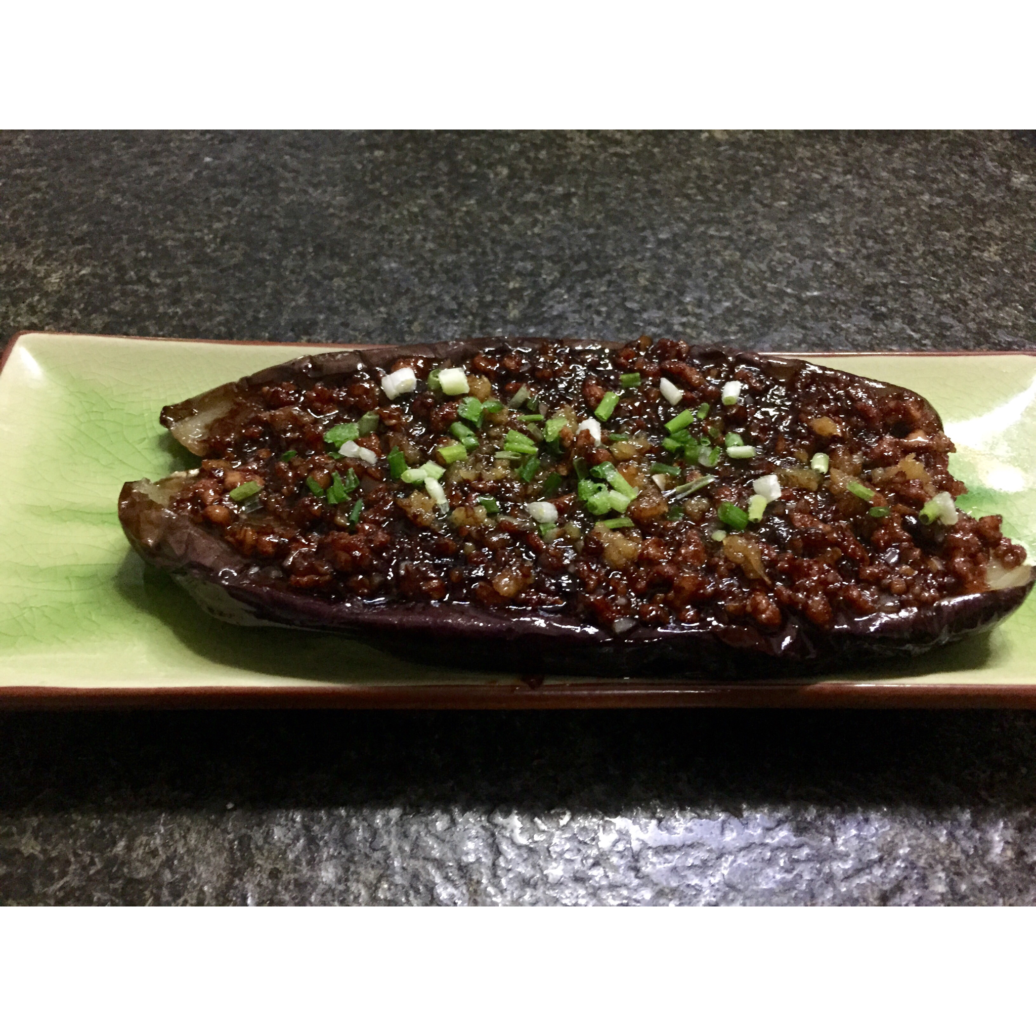 肉沫烤茄子