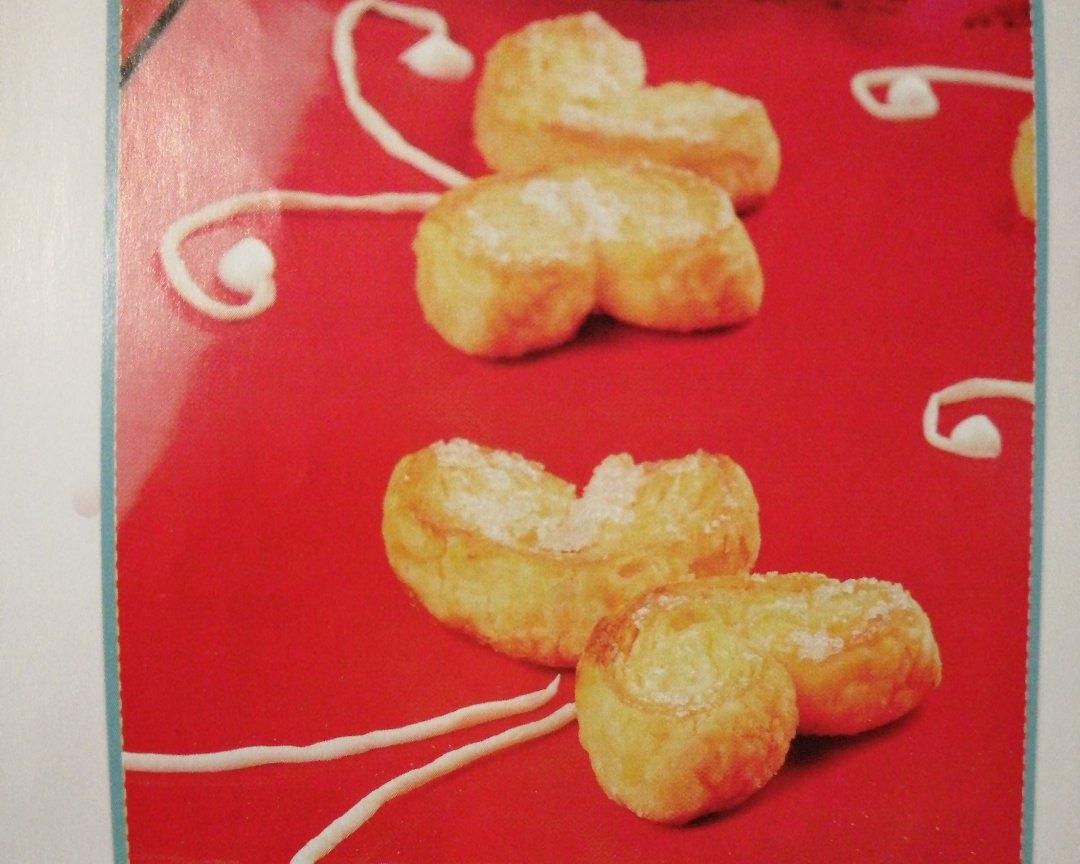 冬季晚餐主食甜点烤冰花蝴蝶酥的做法