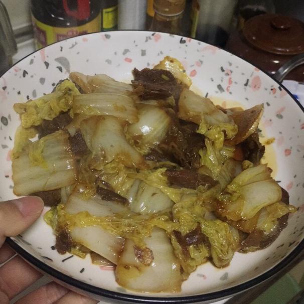 大白菜烧牛肉