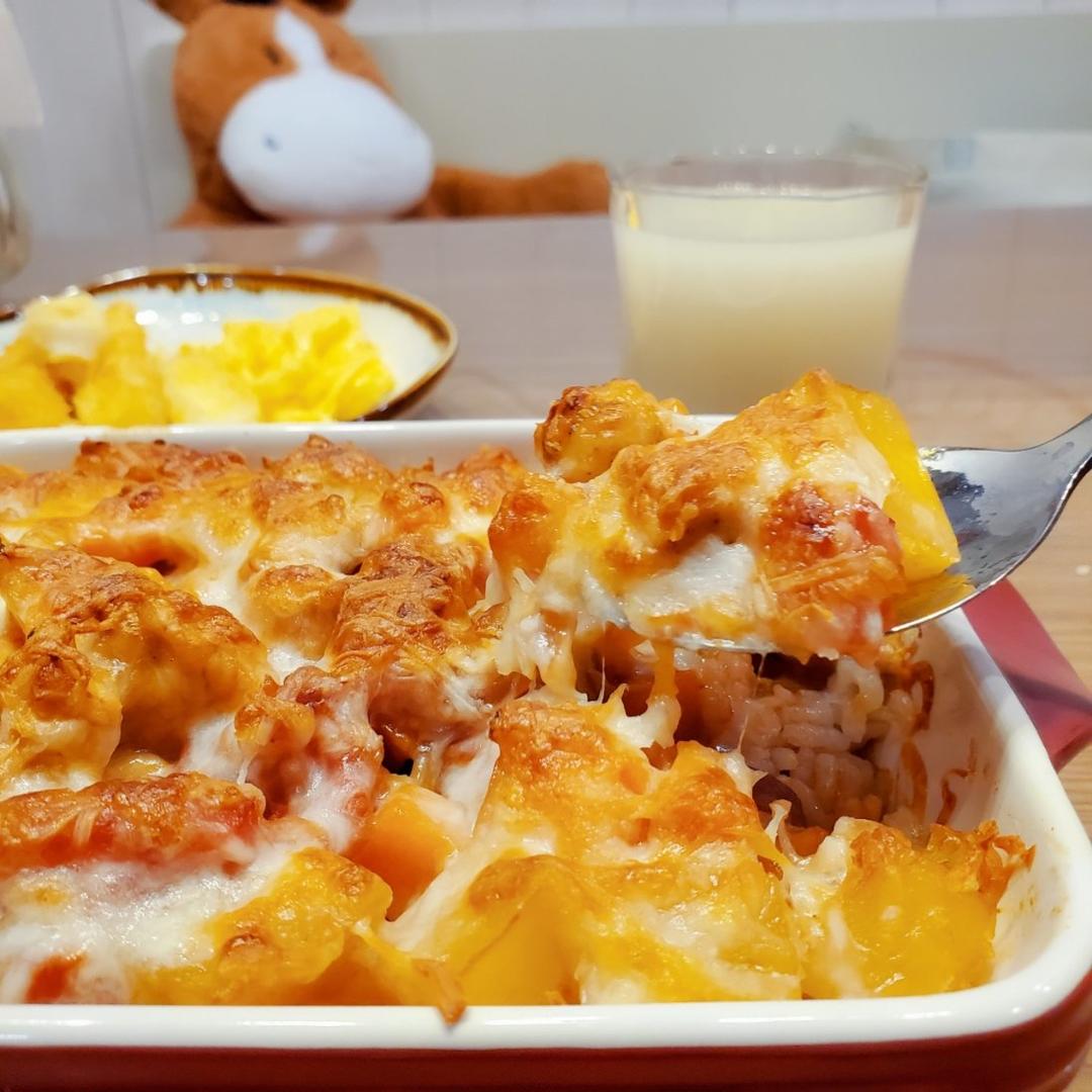 番茄鸡肉浓情焗饭【两人份】