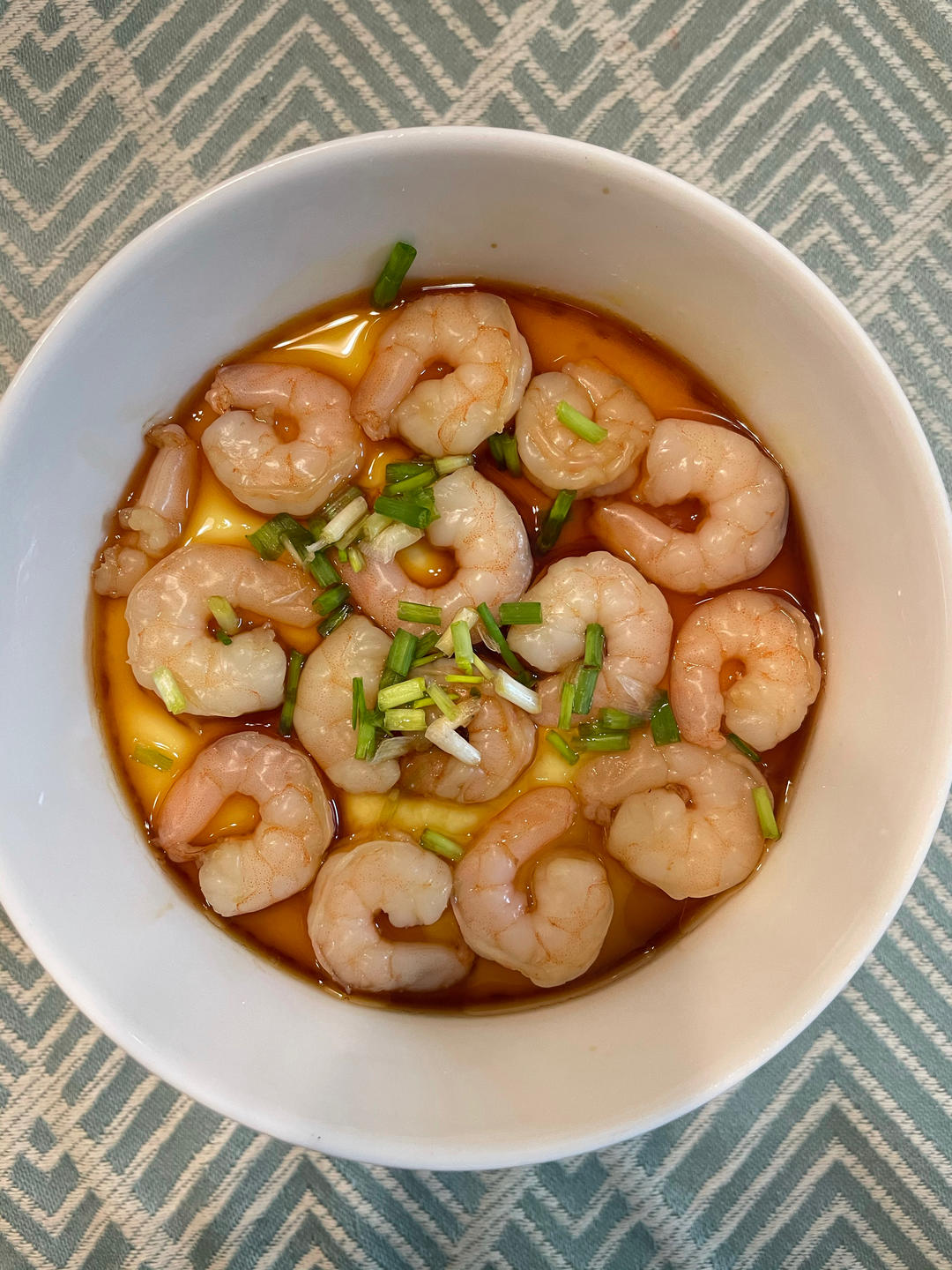 虾仁鸡蛋羹