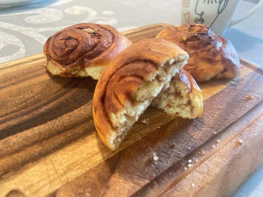 最正宗的美式肉桂卷（不用出膜）