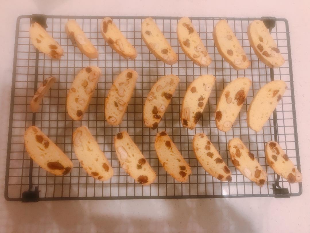 葡萄干坚果意式脆饼Biscotti——美国加州葡萄干