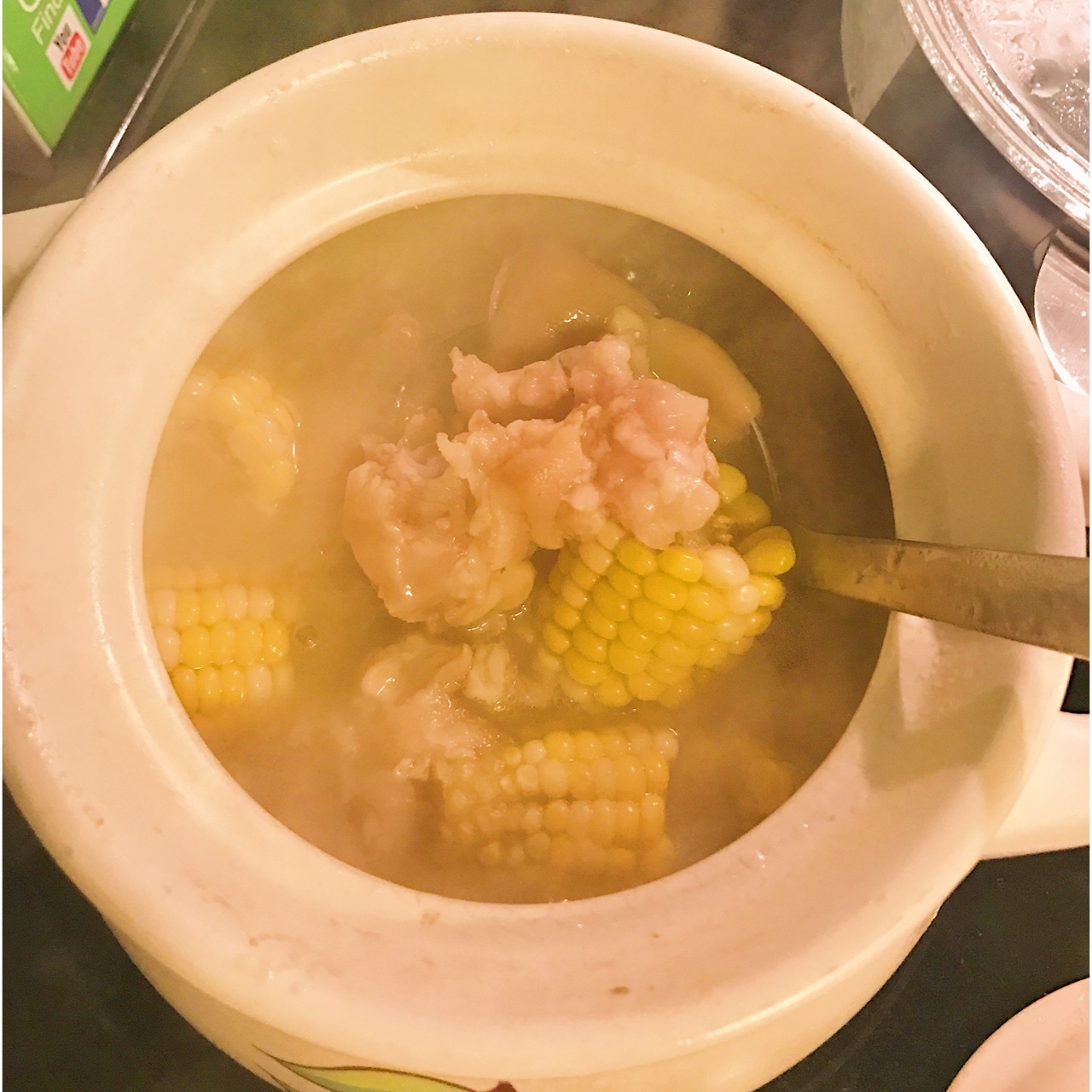 甜玉米猪手汤