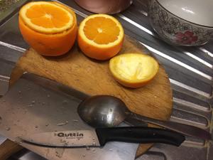 甜橙蒸蛋的做法 步骤3