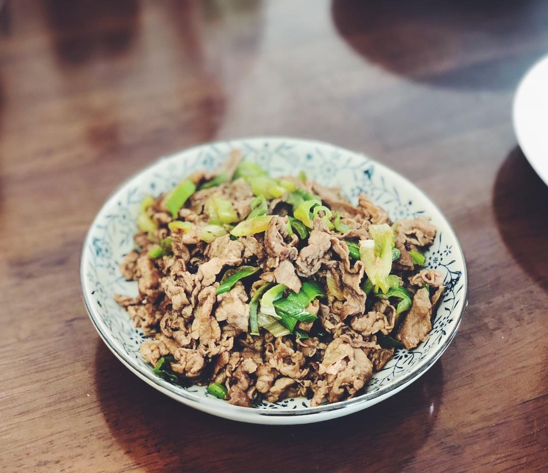 葱爆牛肉卷