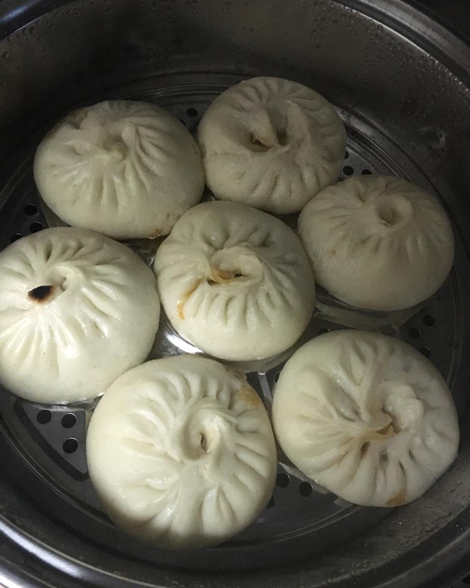 油渣萝卜丝包子