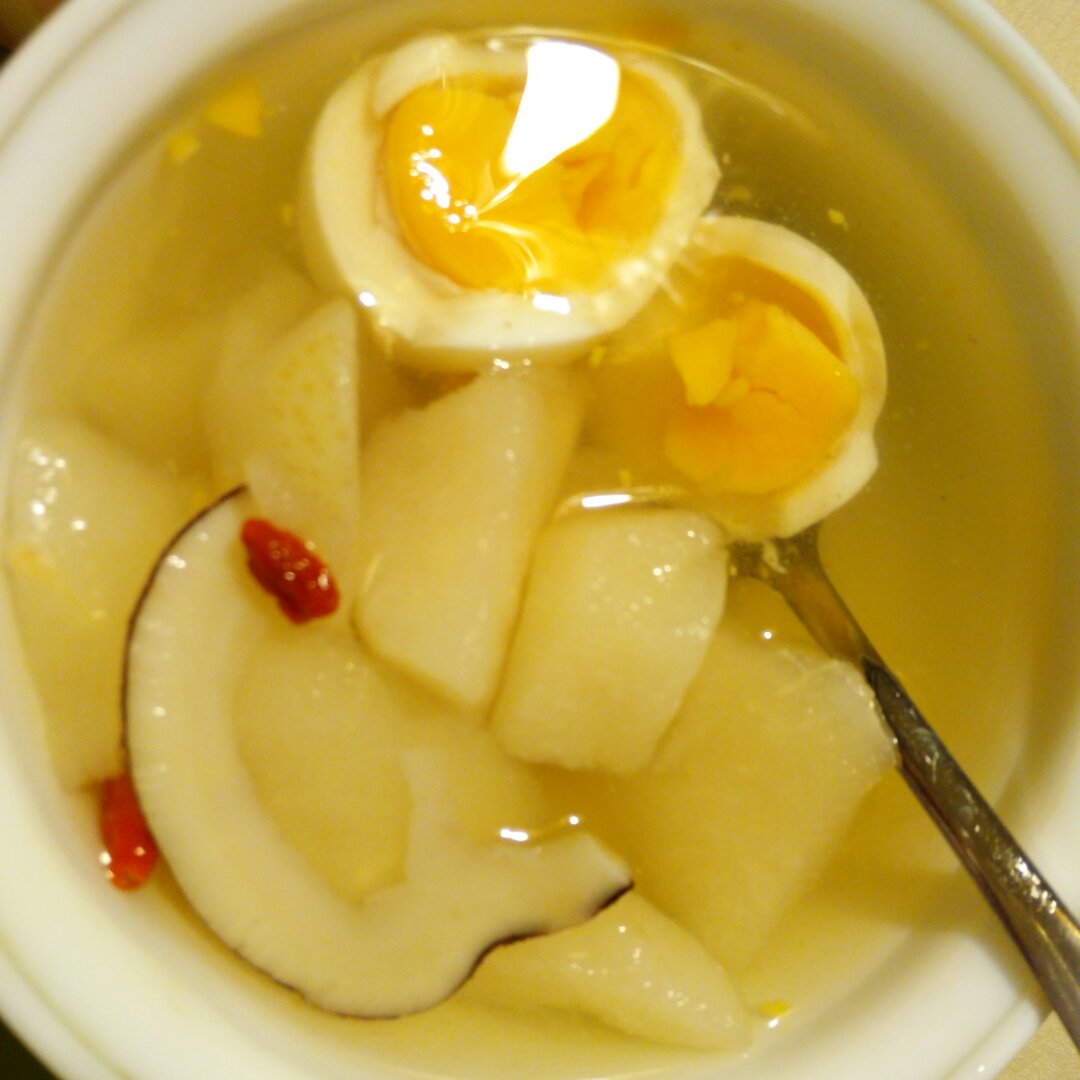 川贝海底椰皂角糖水 滋阴润肺