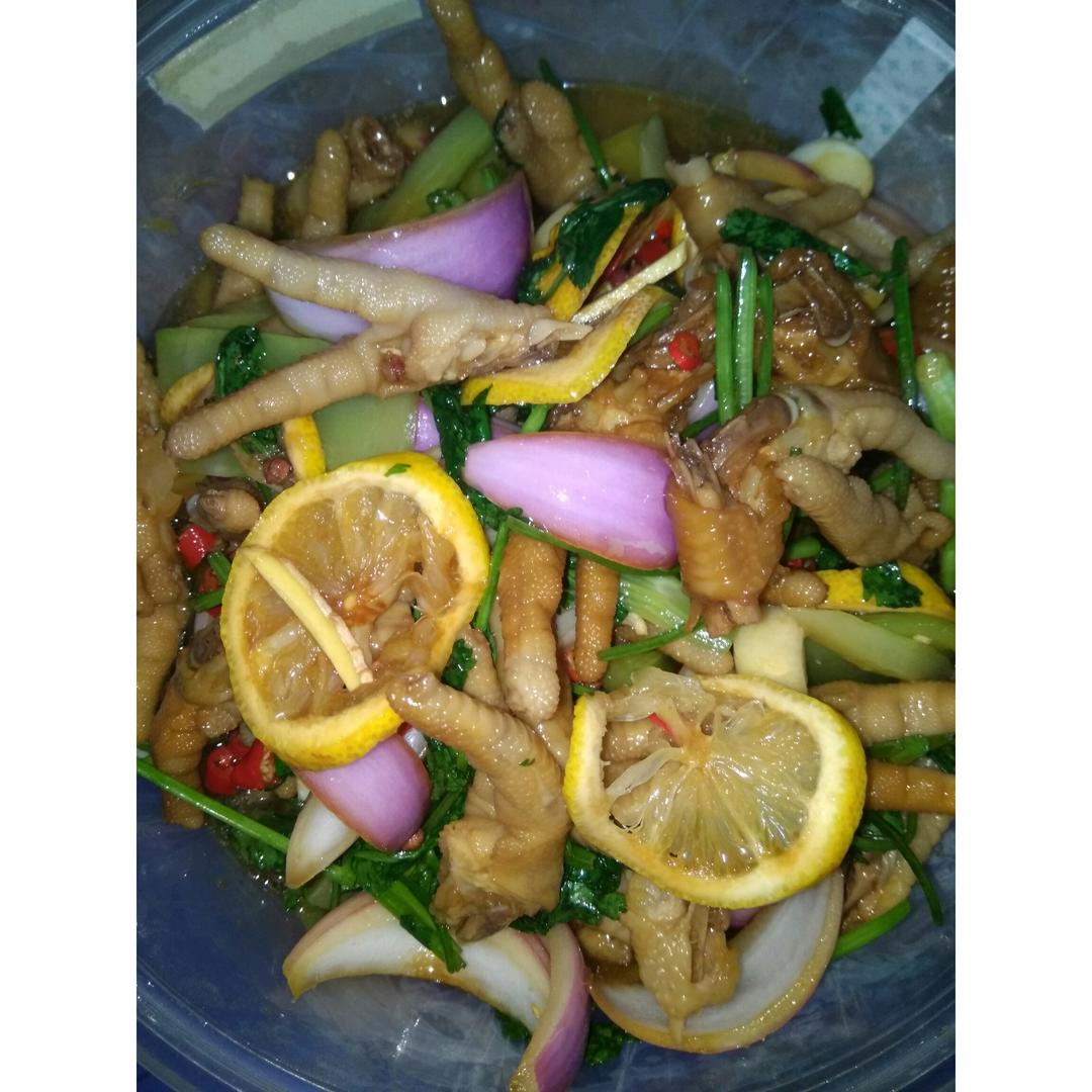 超好吃的🍋酸辣凤爪