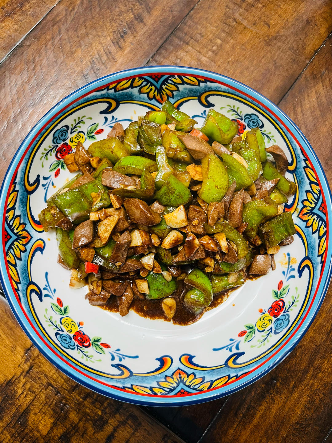 爆炒腰花