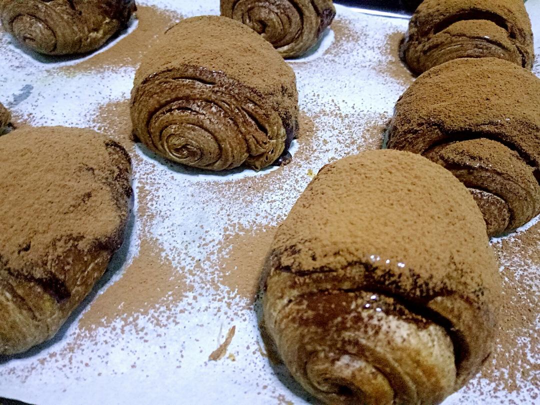脏脏包-可颂牛角包Chocolate Croissants