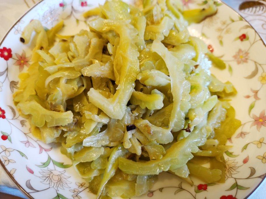 清炒苦瓜（一点都不苦）