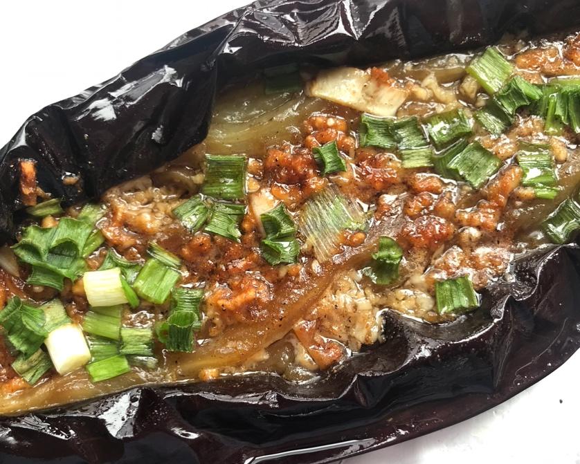 CC招牌菜销魂烤茄子，百吃不厌！