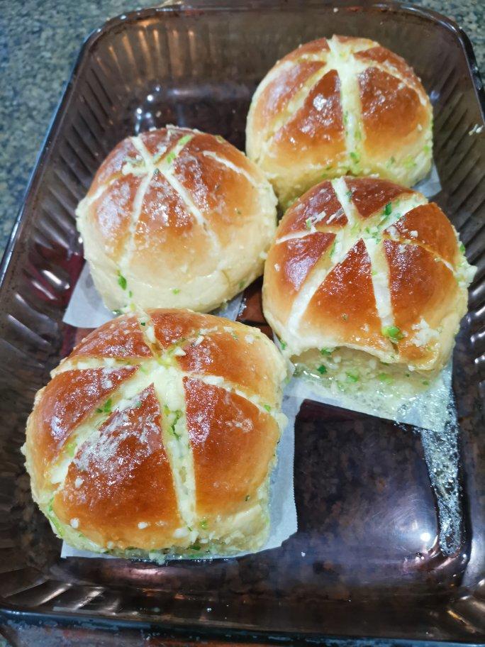 网红蒜香奶酪面包，好吃到爆炸