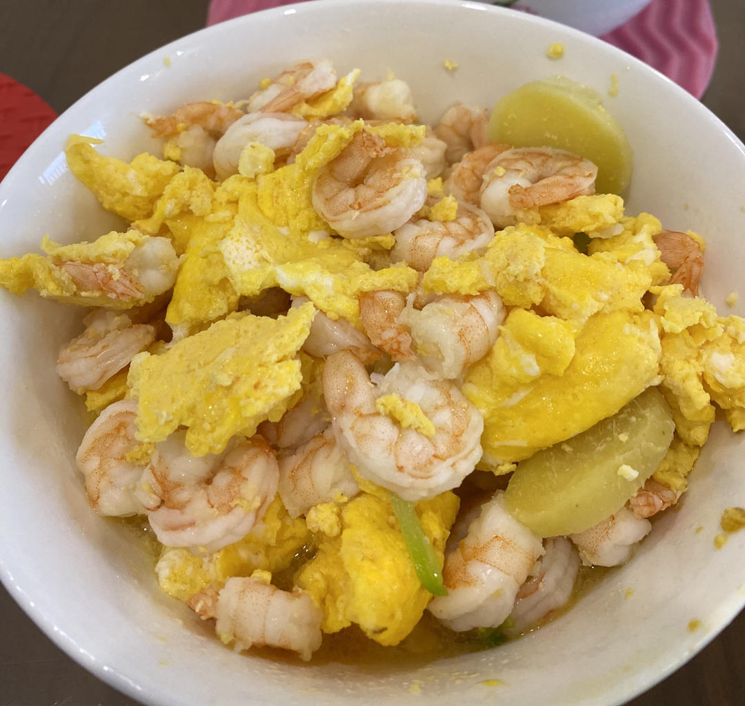 虾仁滑炒鸡蛋