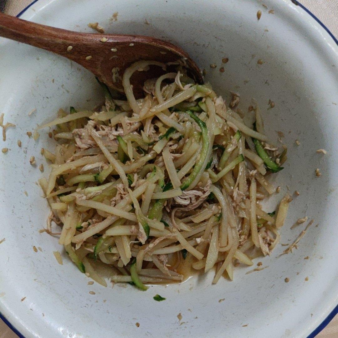 减脂一定要吃的生菜鸡丝卷🐔好吃饱腹不胖