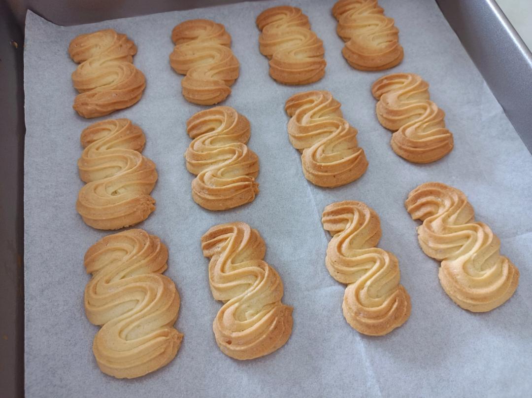 只加蛋清的维也纳曲奇！也太酥脆了！零失败！