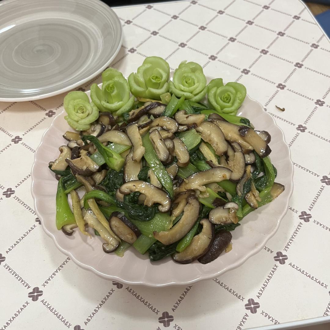香菇油菜（简单快手）