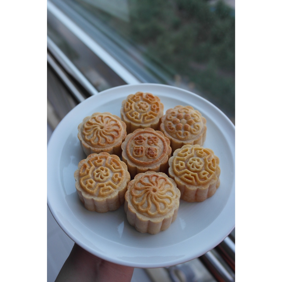 金沙奶黄月饼
