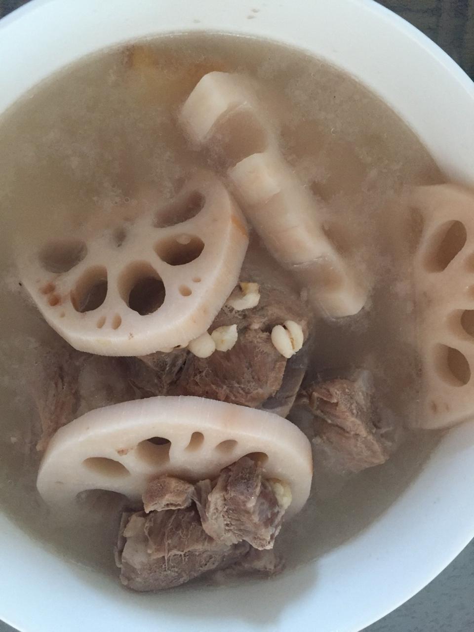 排骨莲藕汤