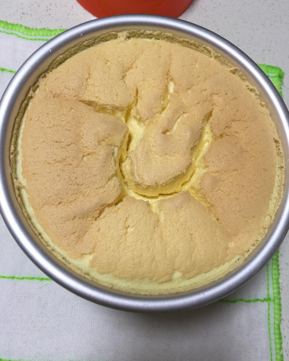 6寸戚风蛋糕（2蛋）