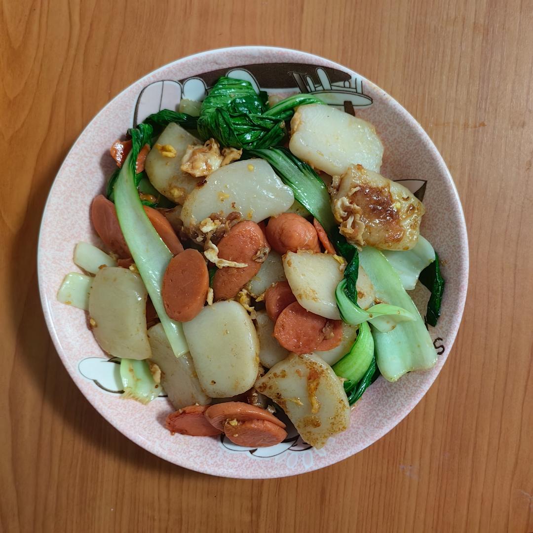 家常炒年糕