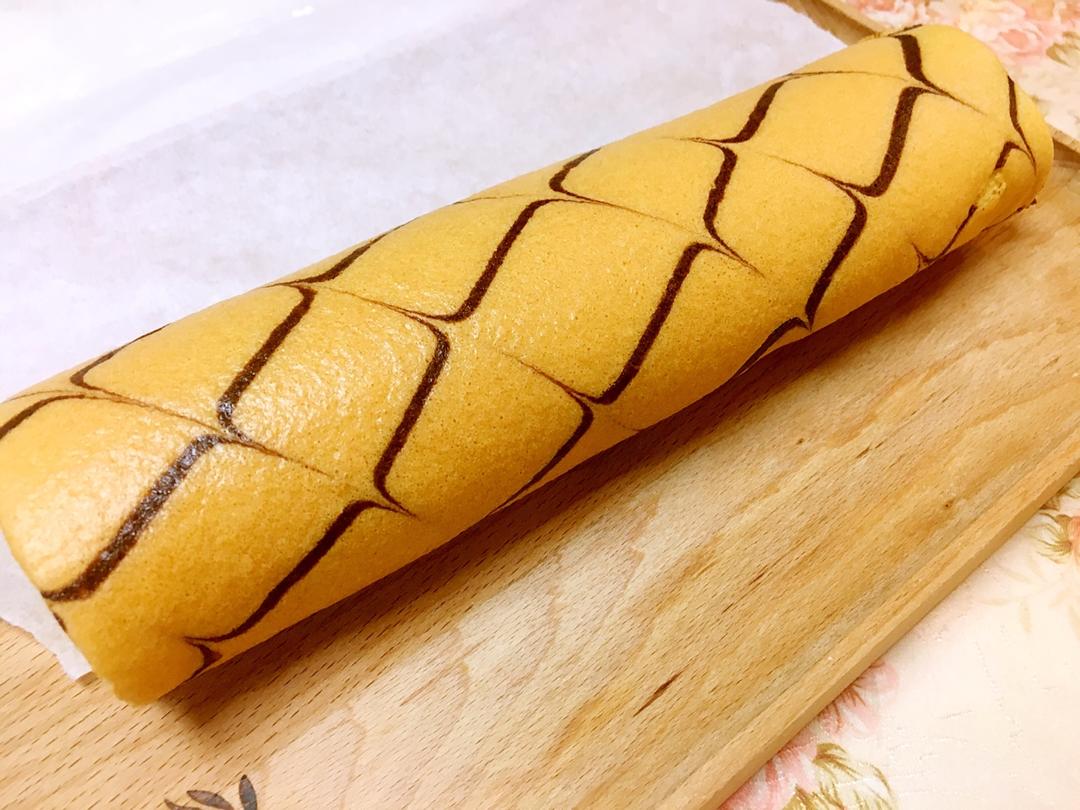 千叶纹蛋糕卷