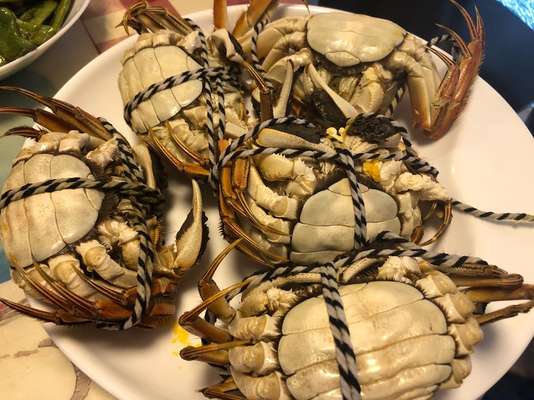 清蒸大闸蟹