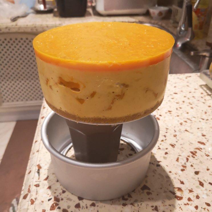 【视频】芒果慕斯（6寸） | 含镜面果胶配方