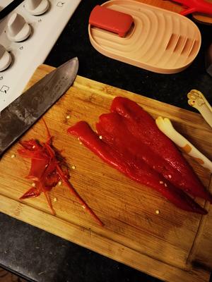 英式烤甜椒浓汤的做法 步骤2