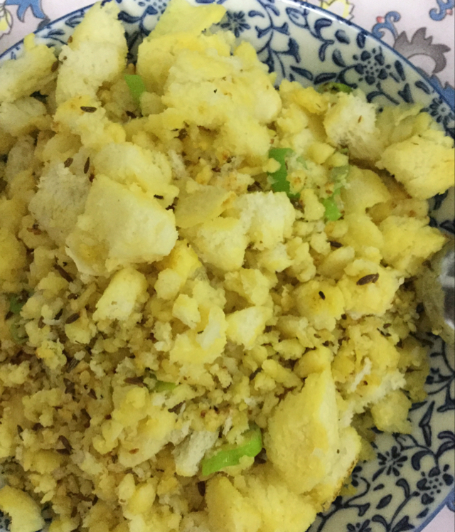 元气早餐【孜然炒馒头】