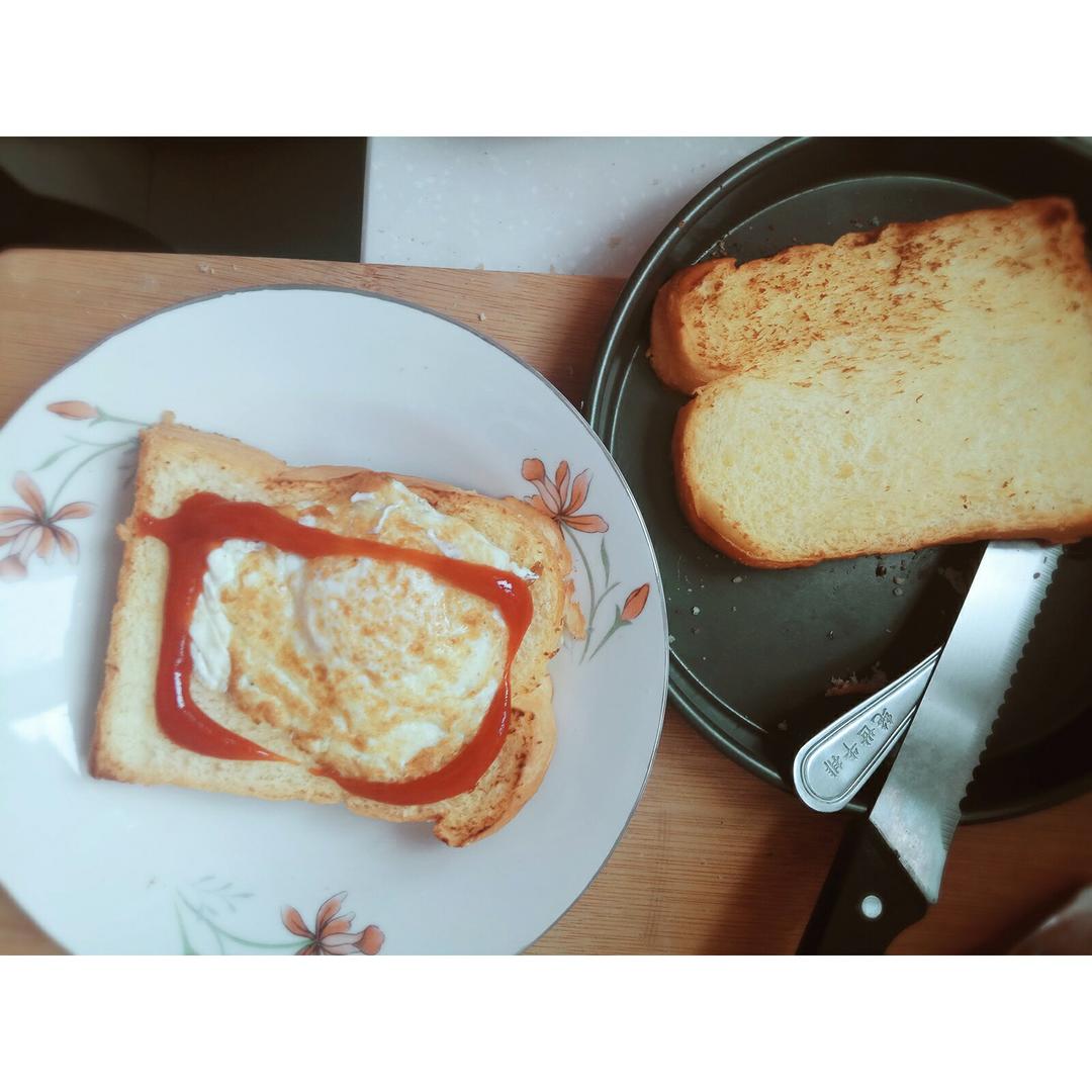 一片面包的三明治