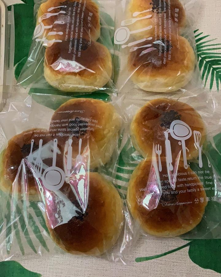 温柔的“中种奶油红豆面包”