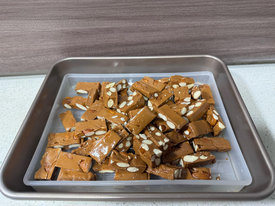 海盐杏仁太妃糖-