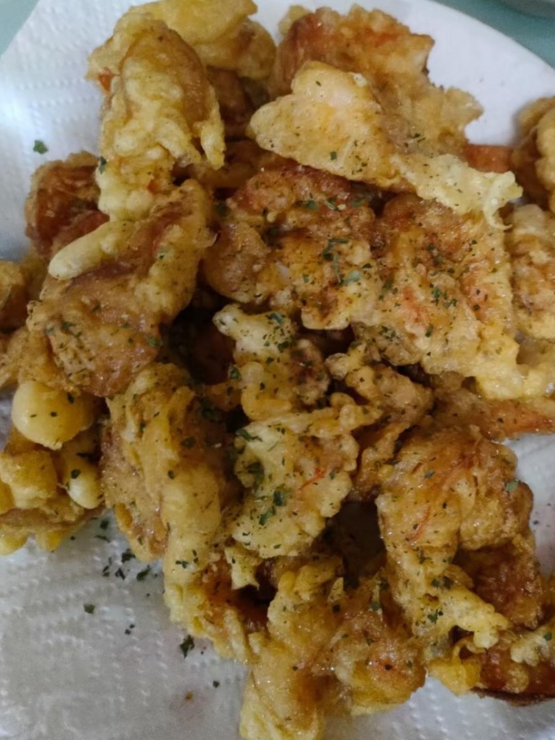 绝对不能错过！好吃到舔盘的椒盐大虾🦐