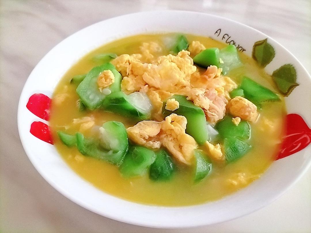 丝瓜鸡蛋汤
