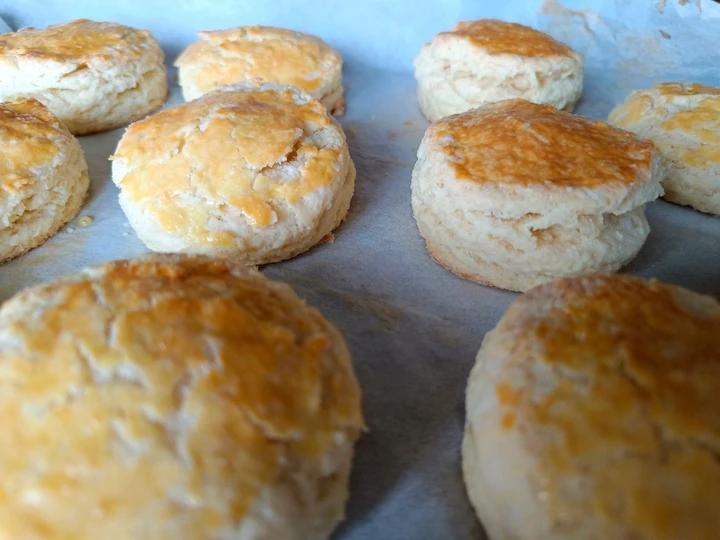 完美裂纹～百分百成功的超好吃奶香司康（禁止搬运）